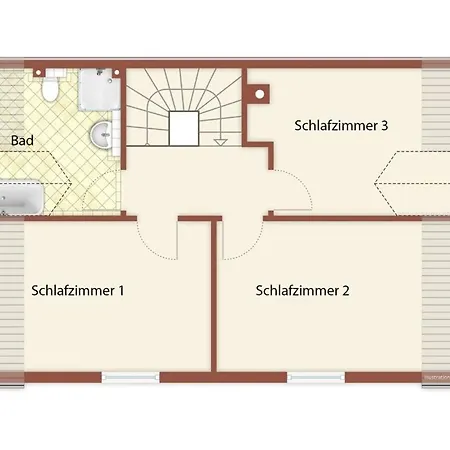 Holiday home Double Mein-glowe Right *